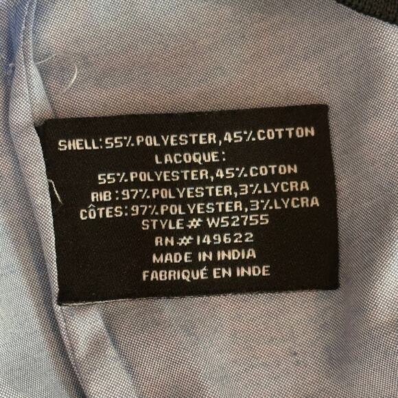 alter Baker Ruched Sleeve Blue Pullover Top | Size Large - Picture 10 of 10